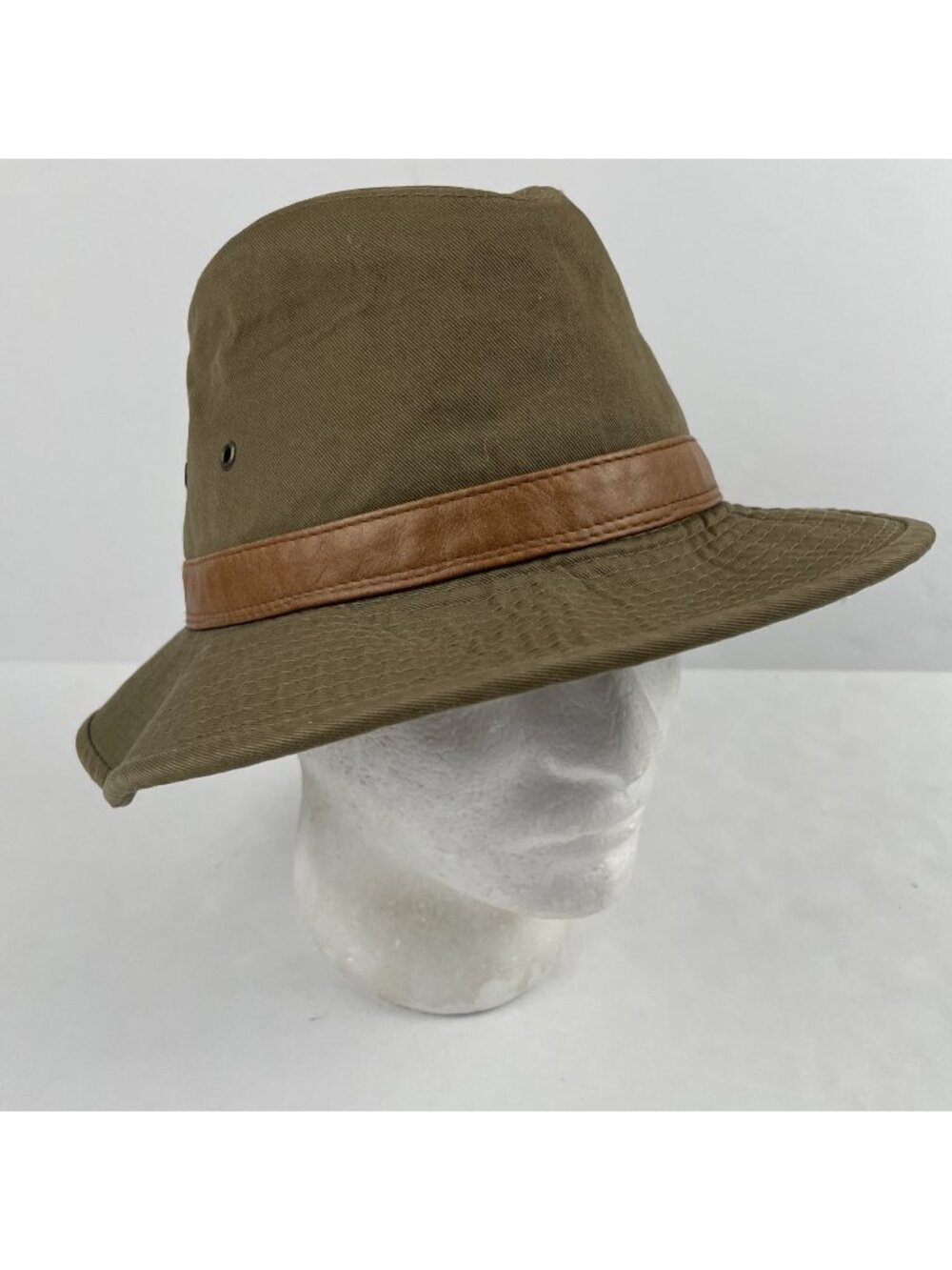 Ducks Unlimited Dorfman Pacific Rancher Safari Hat L Cotton DU863L-BARK Canvas